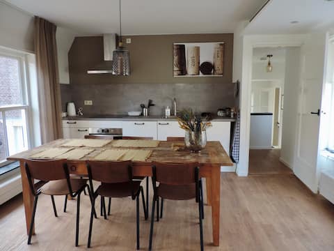 Spacious apartment under the Lange Jan 1-4/5 people