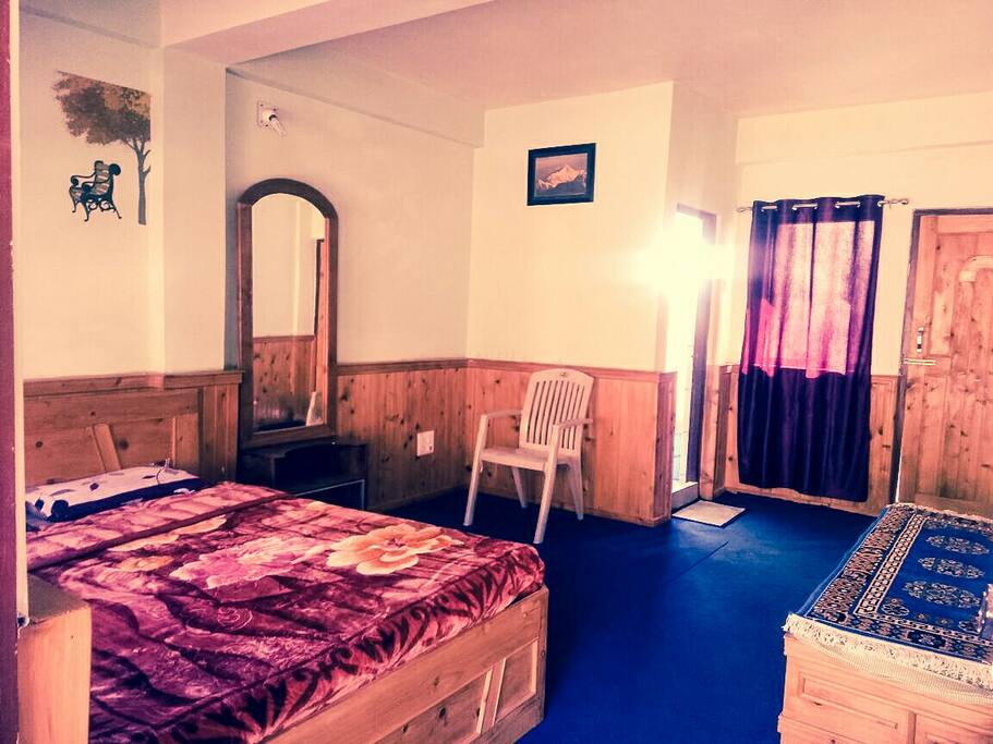 Valley view rooms with attached balcony and toilet