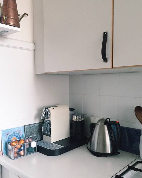 You will have access to a Nespresso machine ☕️