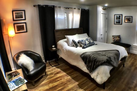 Backyard casita in The Heights Historic District