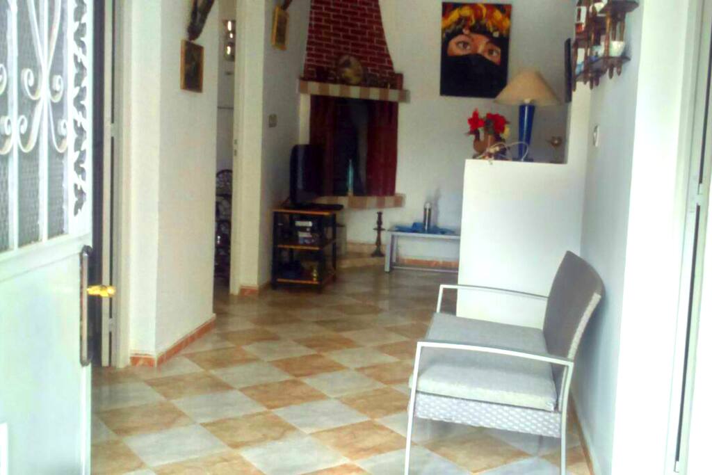Entrée de la maison