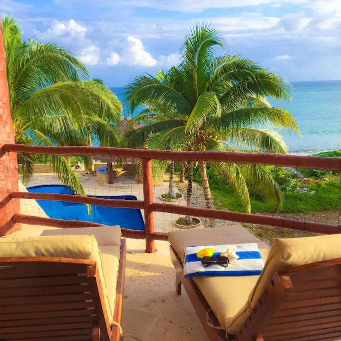 Terrace ocean view