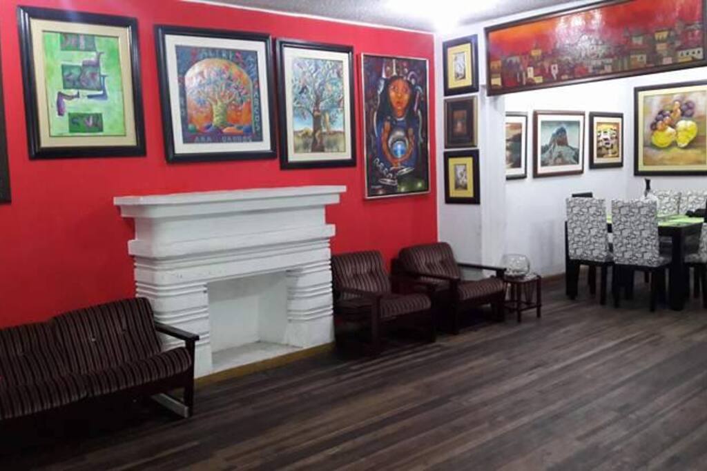 Community space to rest and relax
