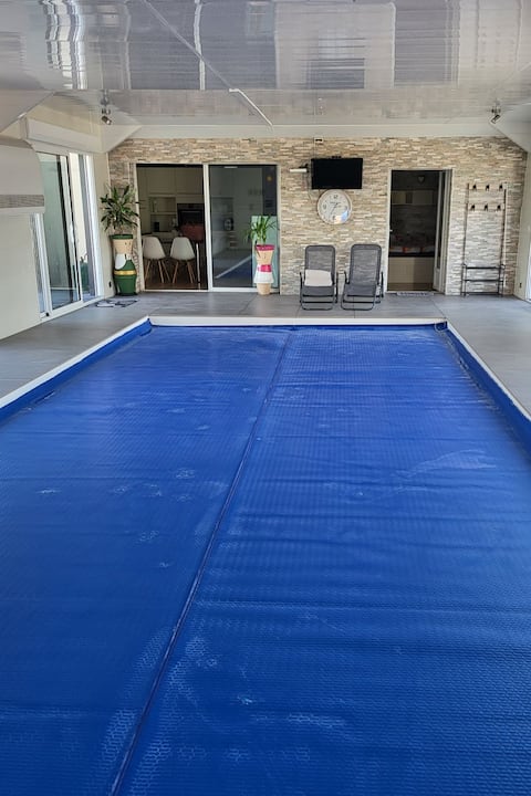 House with indoor pool (parties not allowed)