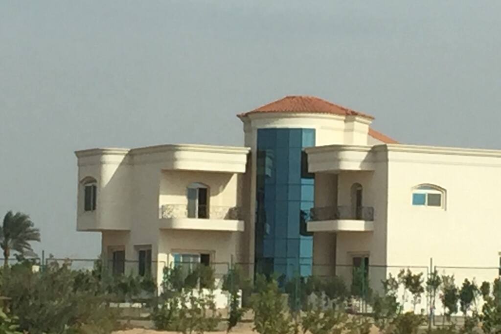Exterior view of the house