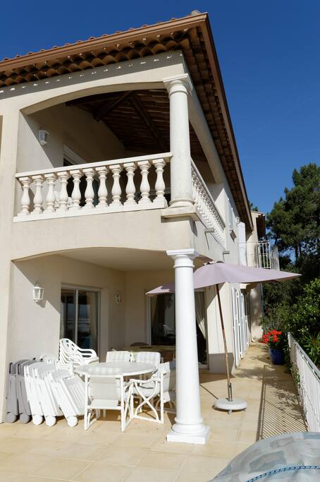 Terrasse couverte
