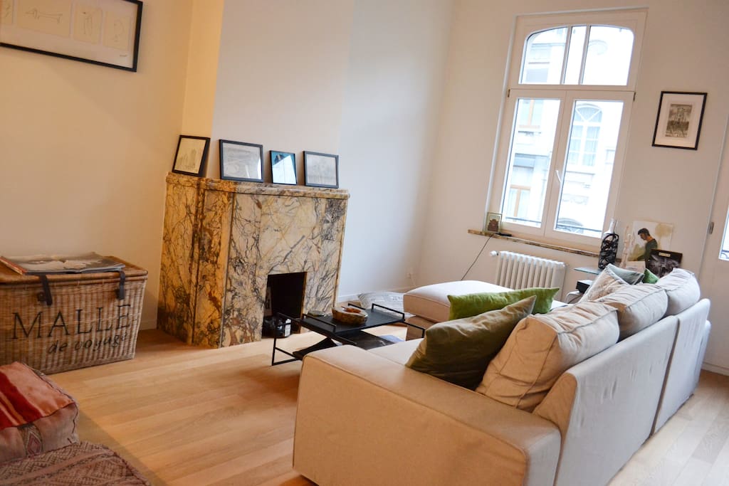 living room space