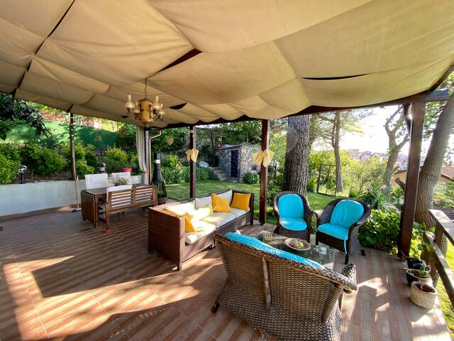 House with Bosphorus view and private garden gallery image 3