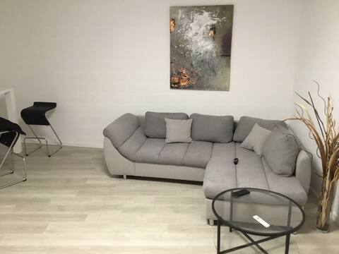 Schöne Wohnung direkt in der Stadt.