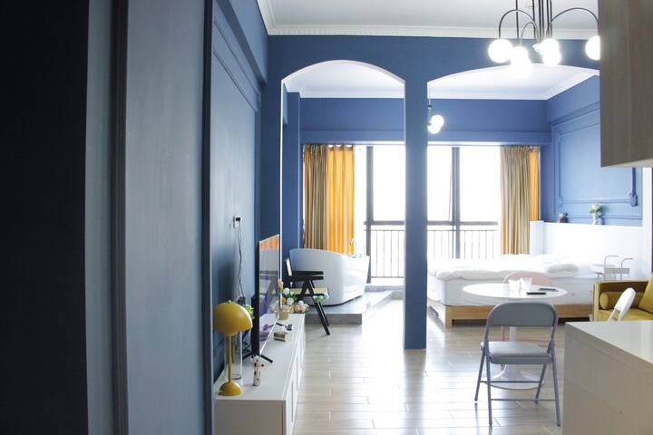 香山民宿 大信商圈 睡在巴黎云端上的童话书 Apartments For Rent In Zhongshan Guangdong China