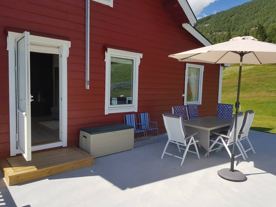 Uteområdet / Veranda