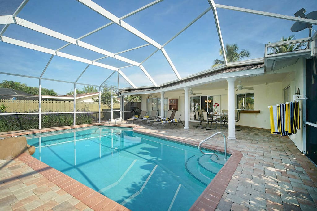 Pool area