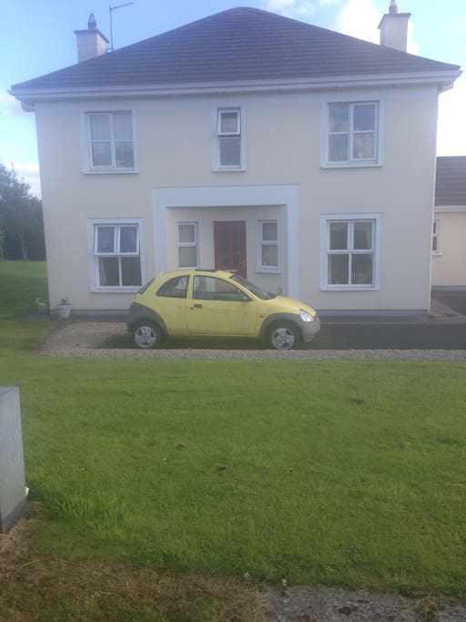Front of house.