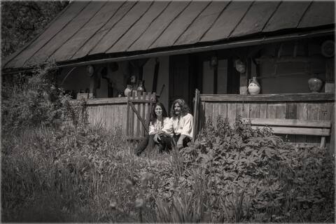 Traditional Clay House of Maramures, Transylvania