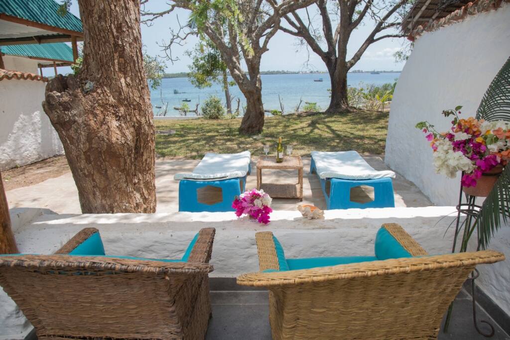Private veranda and sun terrace