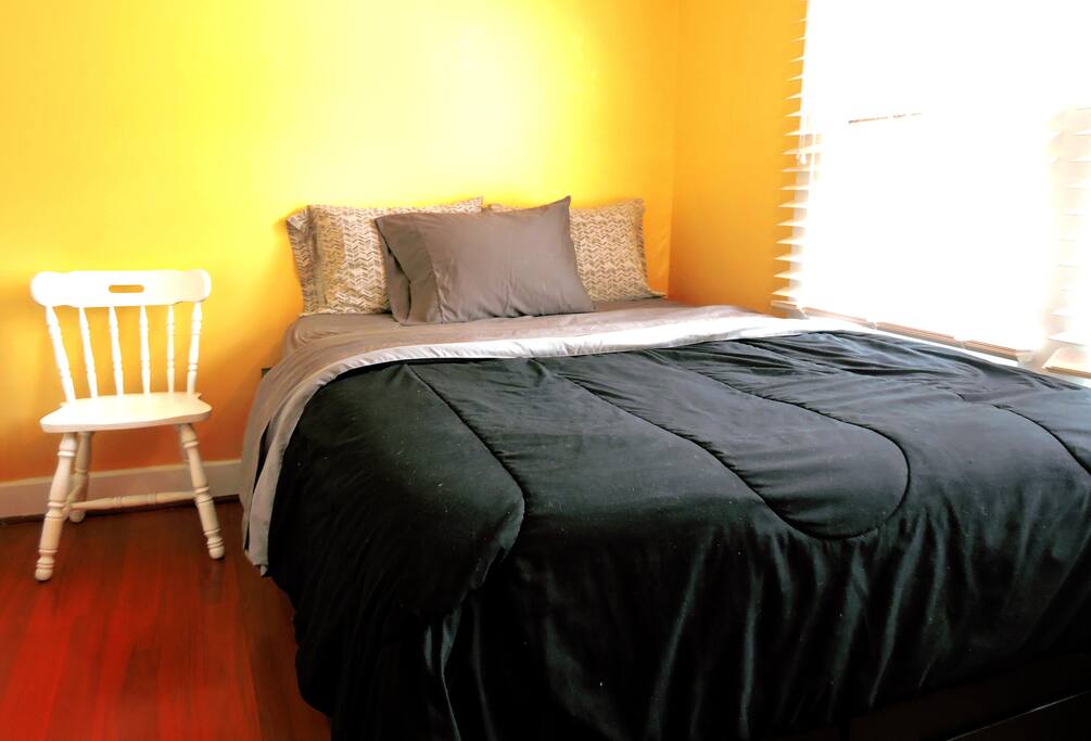 The bedroom!
