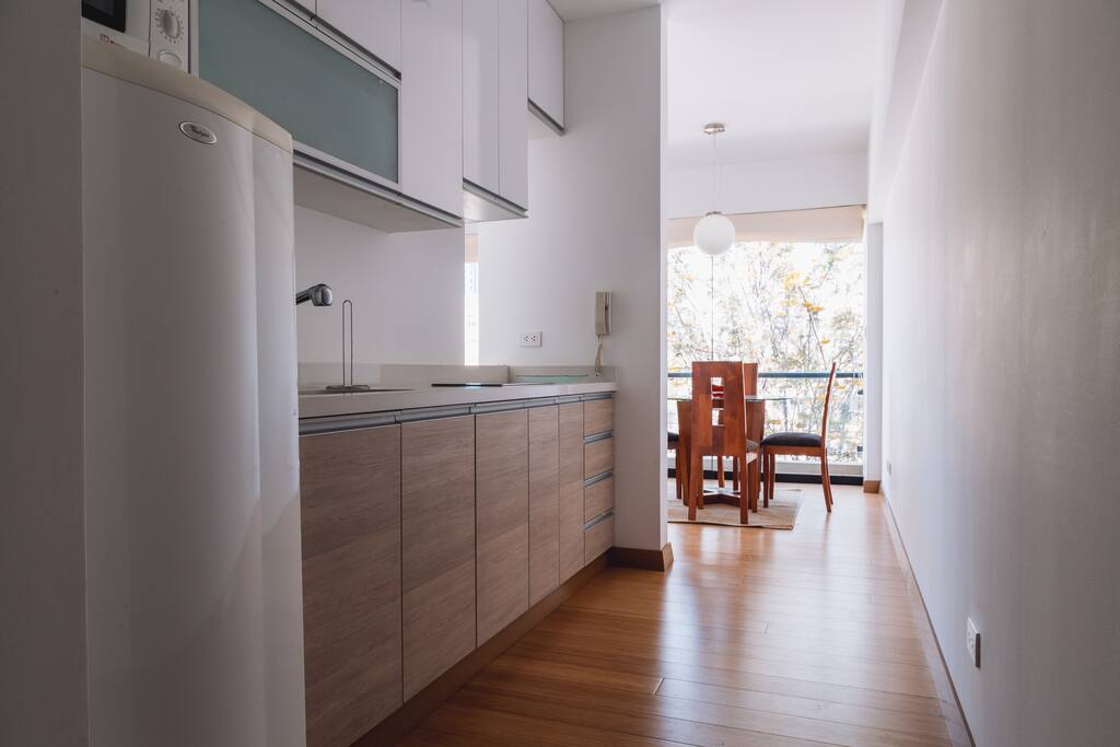 Kitchen view 2