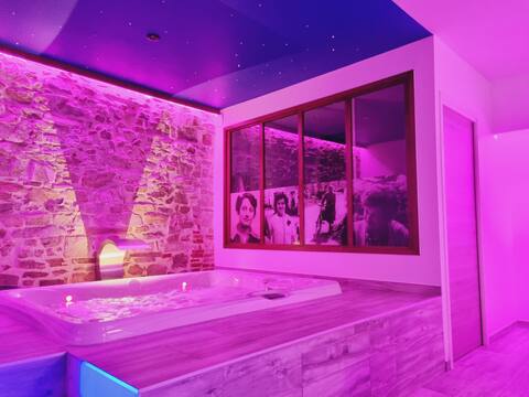 Loft with private spa