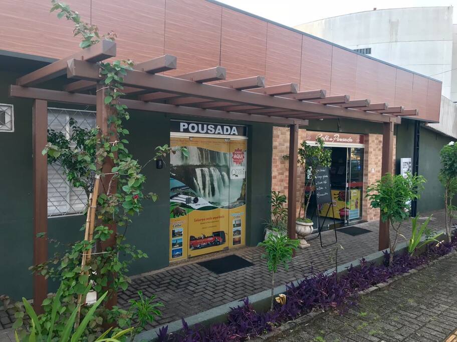 Entrada da Pousada
