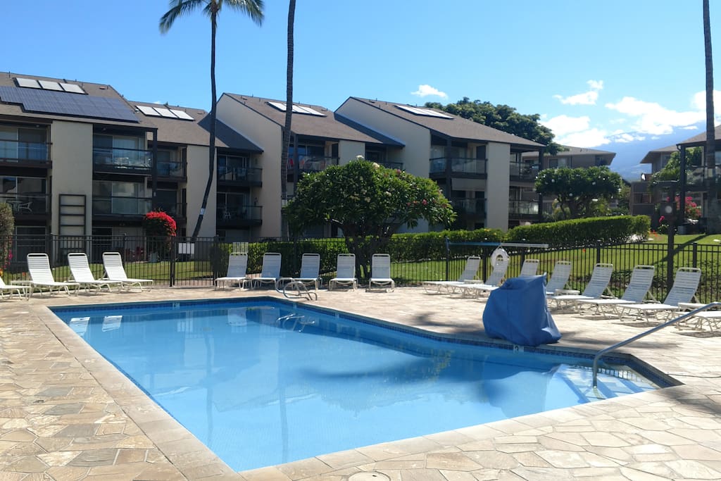 One of two pools