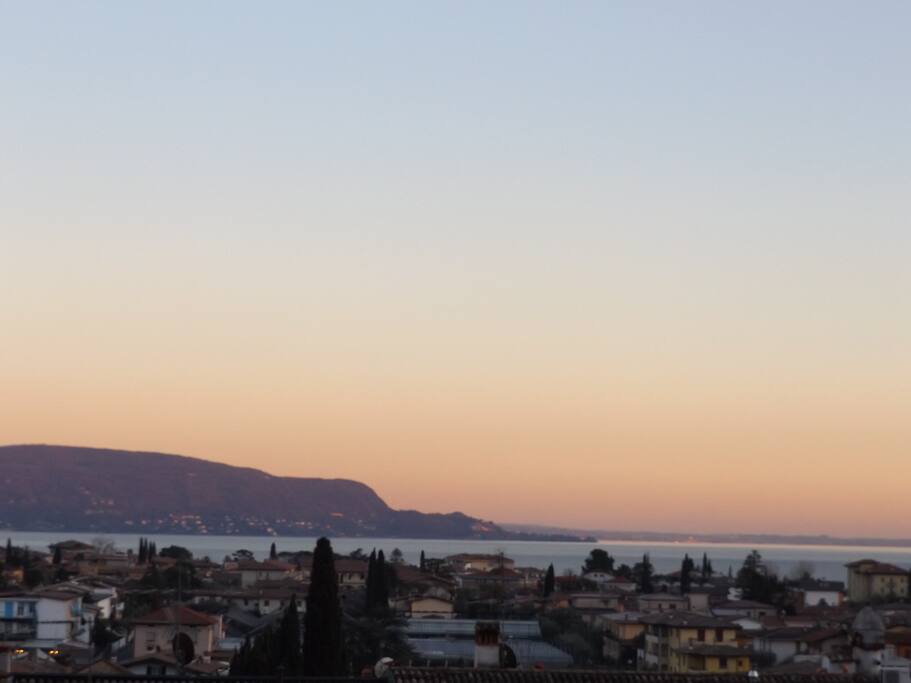vista dalla terrazza