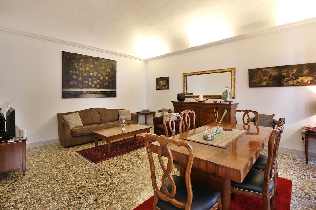 Living and dining room