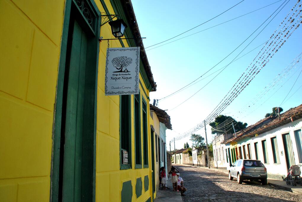 Fachada do Abrigo de Montanha Xique Xique