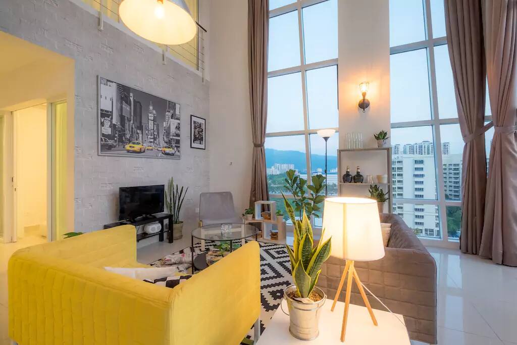 This is a duplex apartment