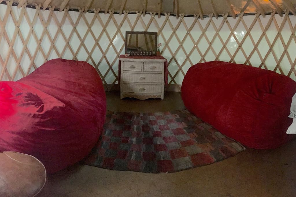 Beanbag beds!