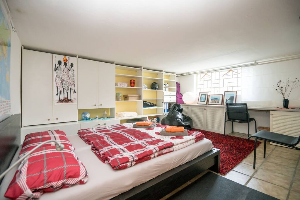 Double bed for up to two persons