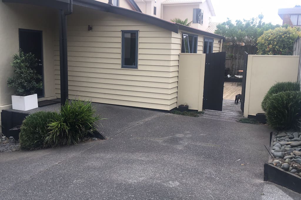 Outside Front Entrance