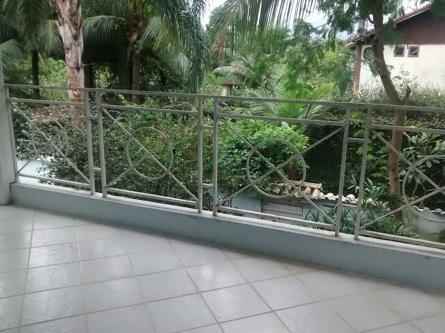 Vista da varanda superior