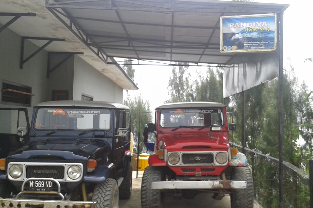 my jeep is ready for bromo tour