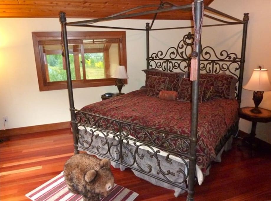 Master Bedroom with Awesome Views, Private Office with copier/desk and HD-TV with VCR-Heated Floors in Private Bath with Jacuzzi Tub!