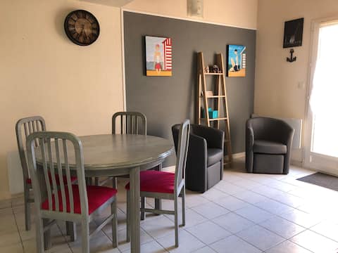 Châtelaillon : Villa dans résidence avec piscine