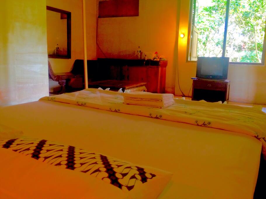 Big bed size and large room