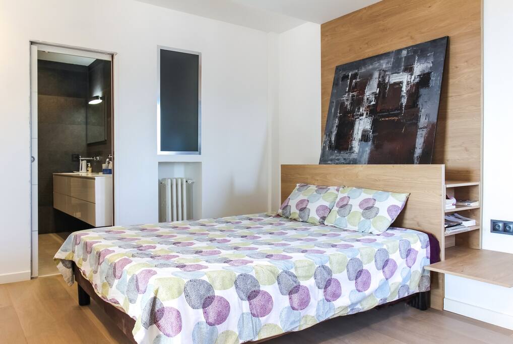 Chambre 1 : lit double