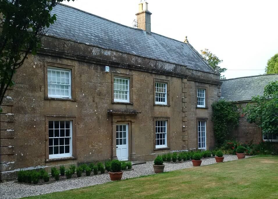 View of main house