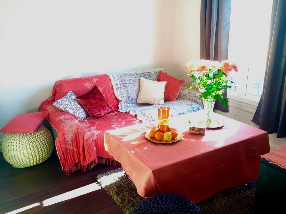 Sunny living-room