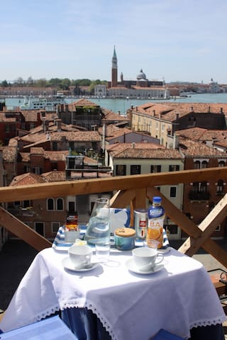 Beautiful views on Venice