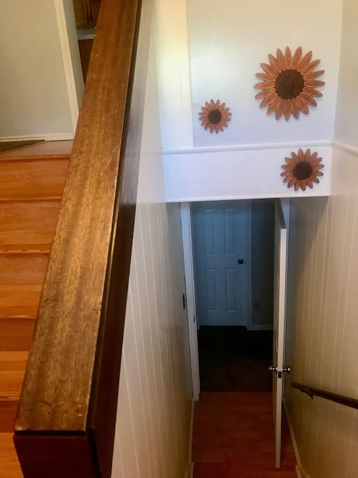 Entrance to downstairs garden unit