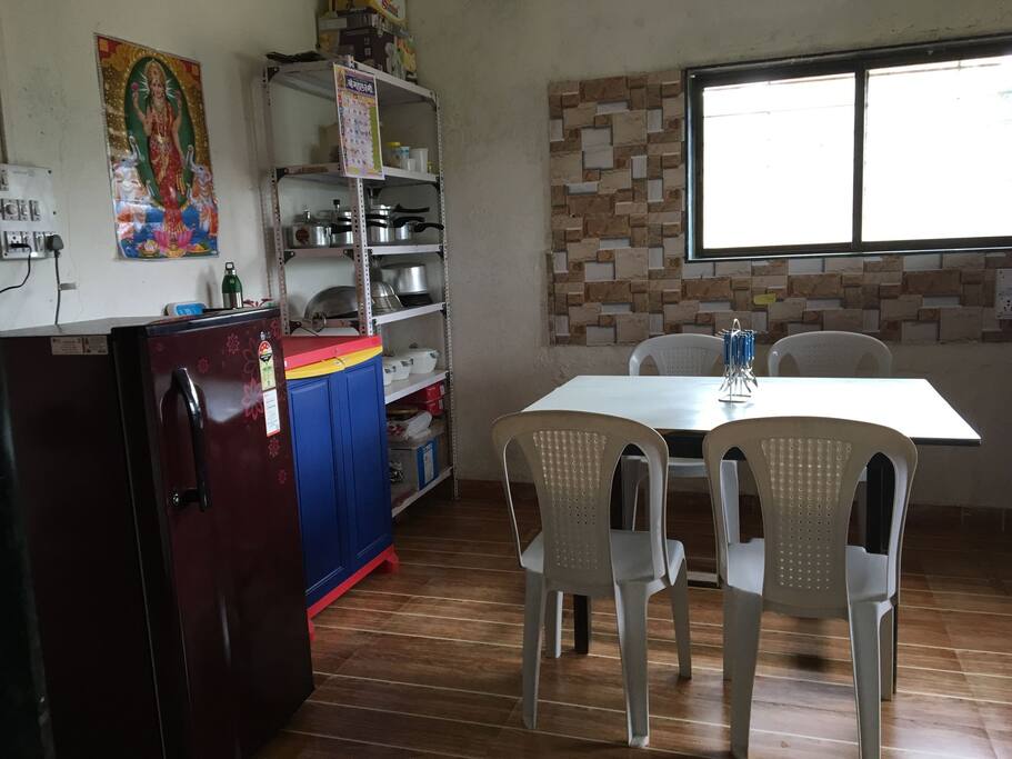 kitchen and dining