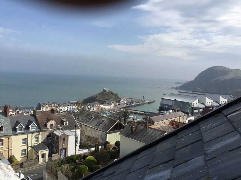 View from the attic bedroom