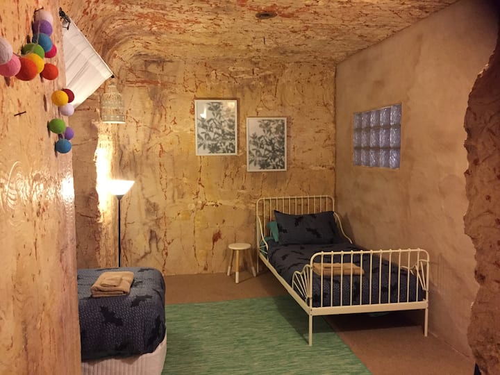 2 x single beds, with beautiful natural light. 