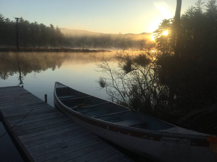 Sunrise from your bedroom & our deck!!