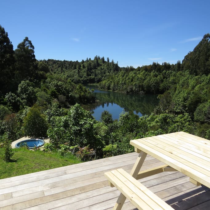 Sit on the Deck and enjoy the views!