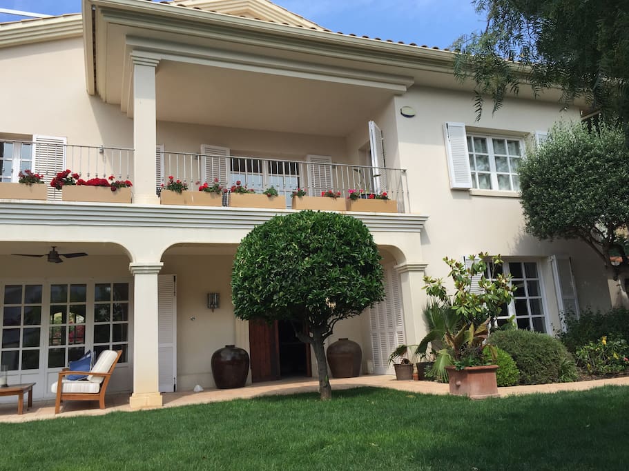 Front view of house