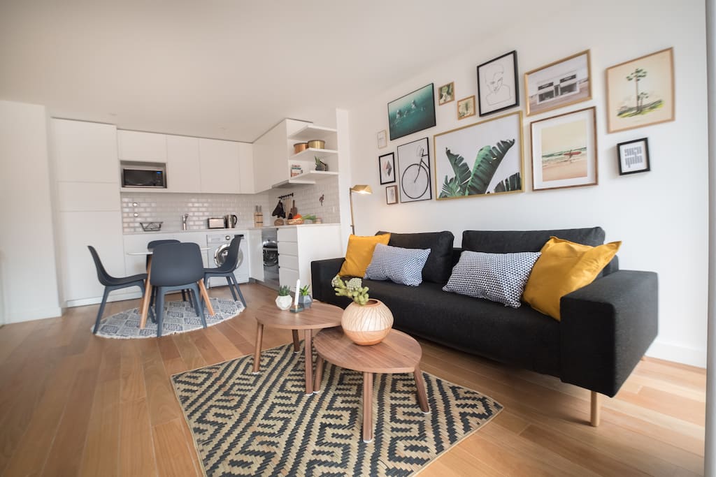 Living & dining area