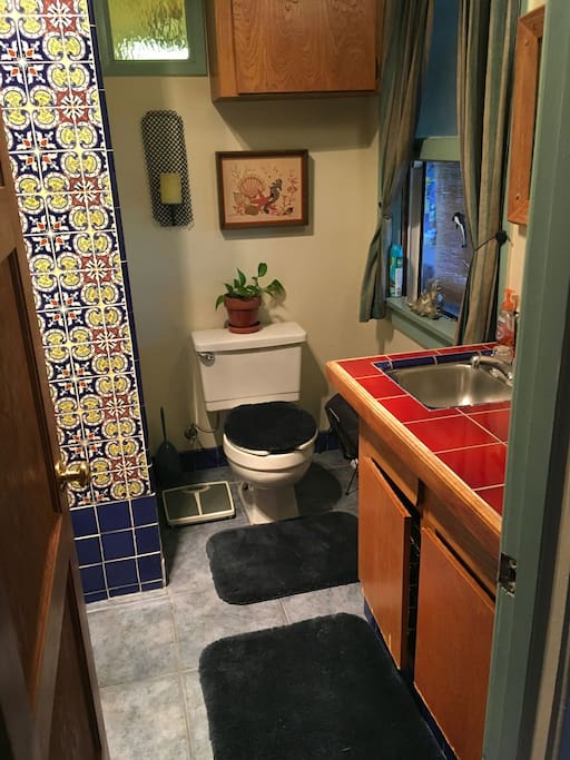 Shared bathroom.