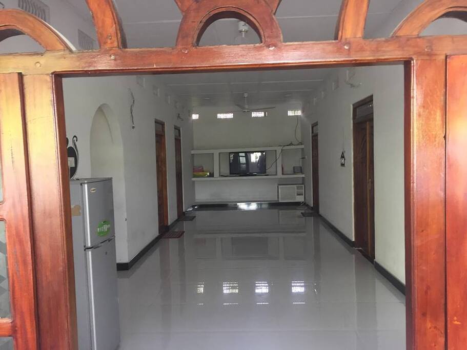 in side the house